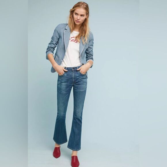 Citizens of Humanity Kaya Midrise Kick Flare Jeans - Picture 16 of 16